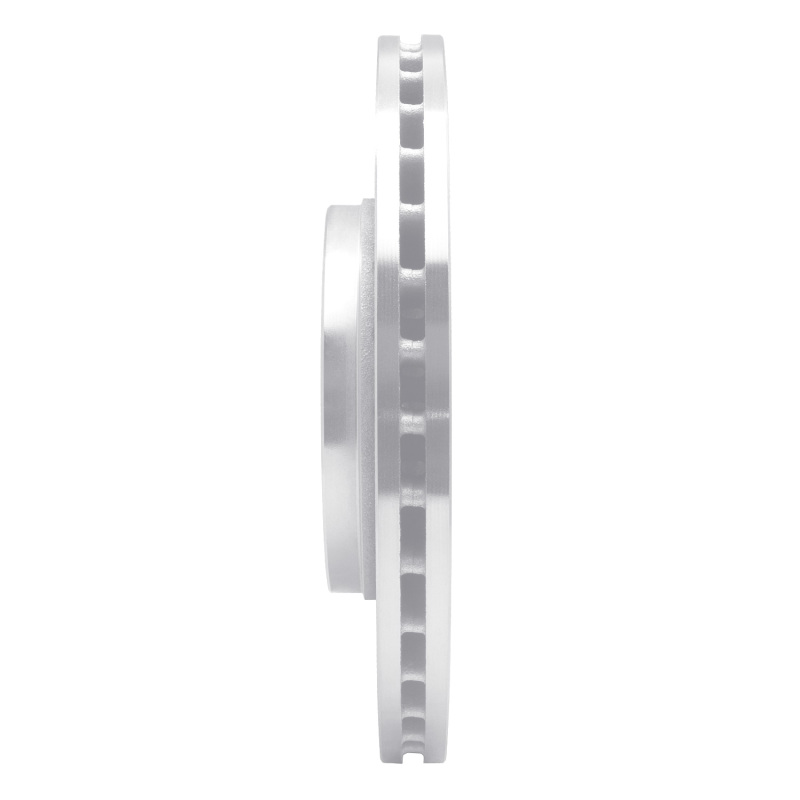 Nissan Sentra Brake Rotor (1) - Front Right - R1 Concepts - Drilled & Slotted - Silver - `20-`25